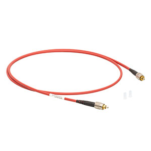 M157L01 - Ø1000 μm, 0.22 NA, Low OH, FC/PC-FC/PC Fiber Patch Cable, 1 m Long