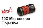 15X Microscope Objective