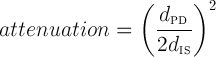 Attenuation