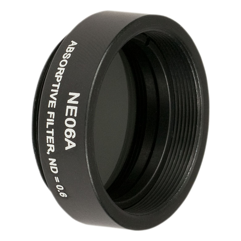 Thorlabs - NE06A Ø25 mm Absorptive ND Filter, SM1-Threaded Mount