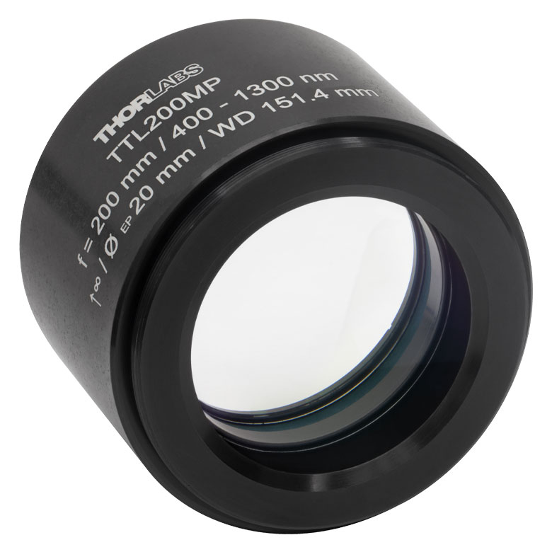 Thorlabs - TTL200MP Laser Scanning Tube Lens, f = 200 mm, ARC: 400 