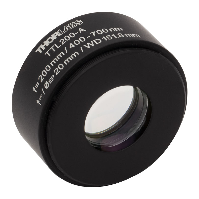 Thorlabs - TTL200-A Tube Lens, f = 200 mm, ARC: 350 - 700 nm ...